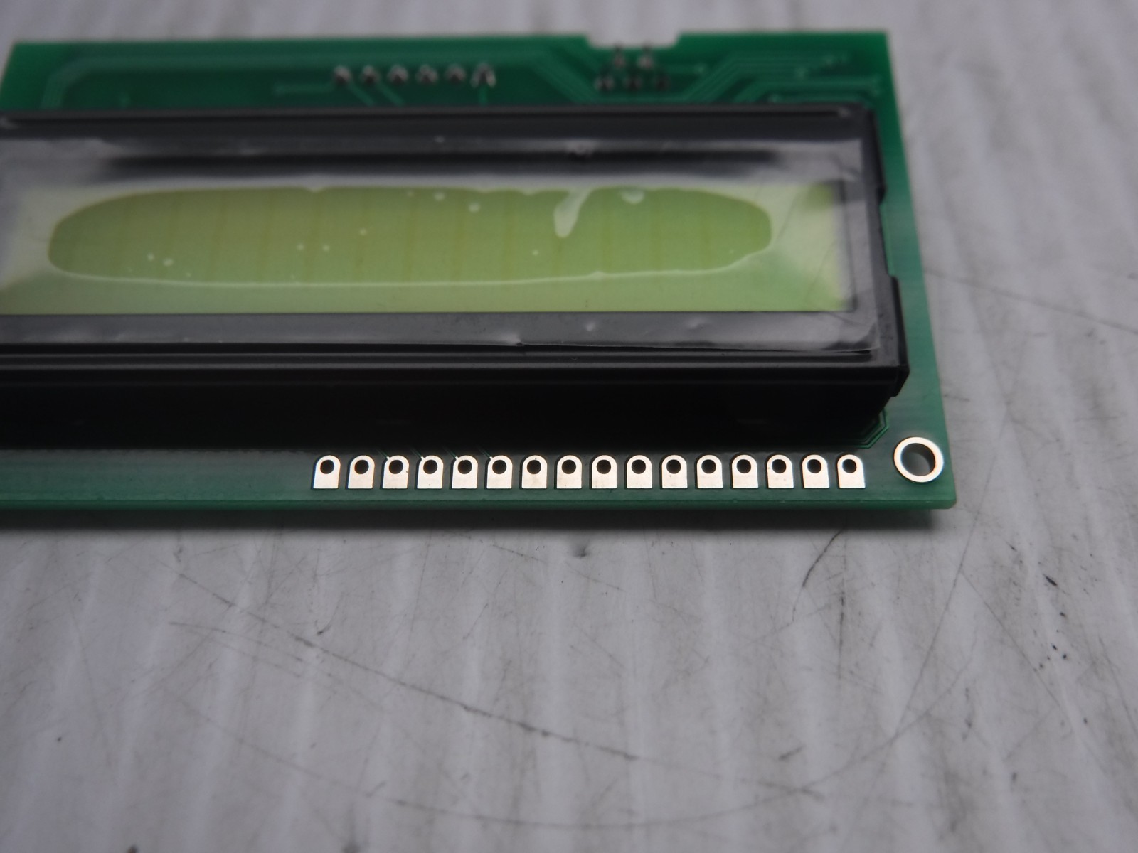 Newhaven Display 16203 Ver 1 LCD Screen NHD-0216WZ-RN-YBW-2 / 106550-08-09-04