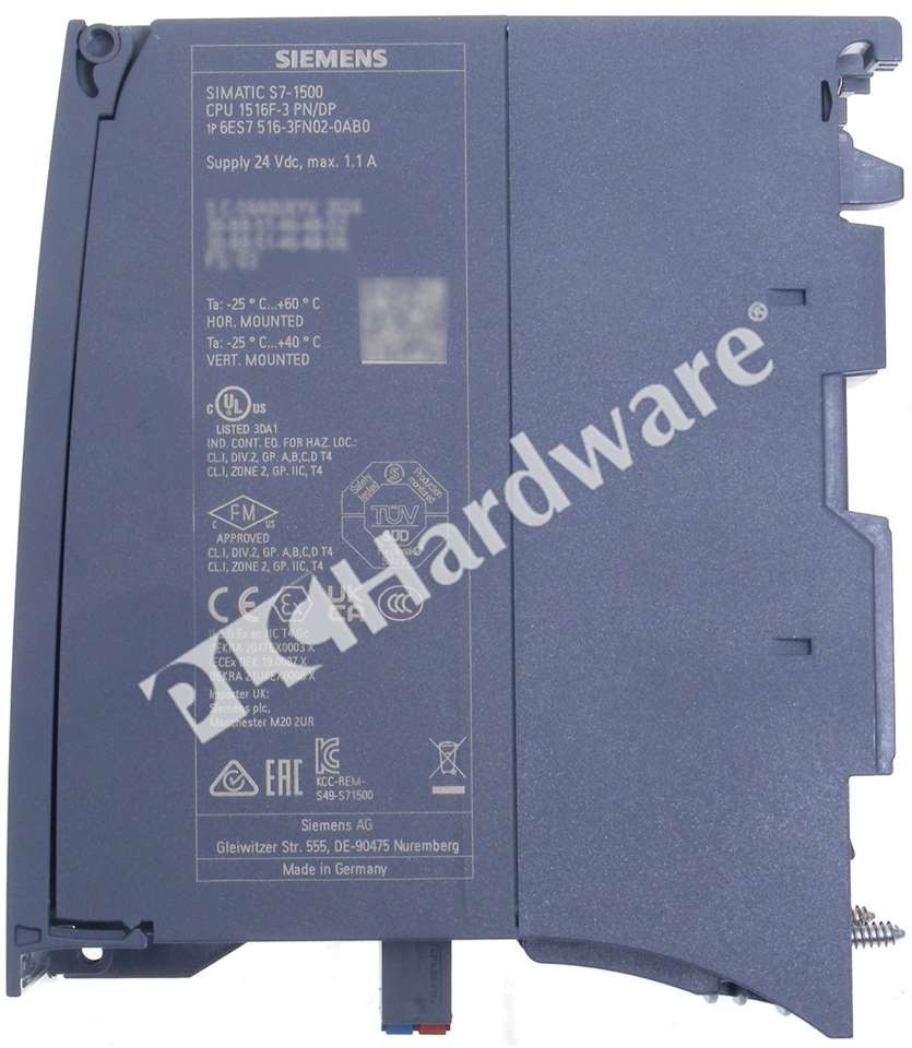 Surplus Siemens 6ES7516-3FN02-0AB0 6ES7 516-3FN02-0AB0 1516F-3 PN/DP Processor