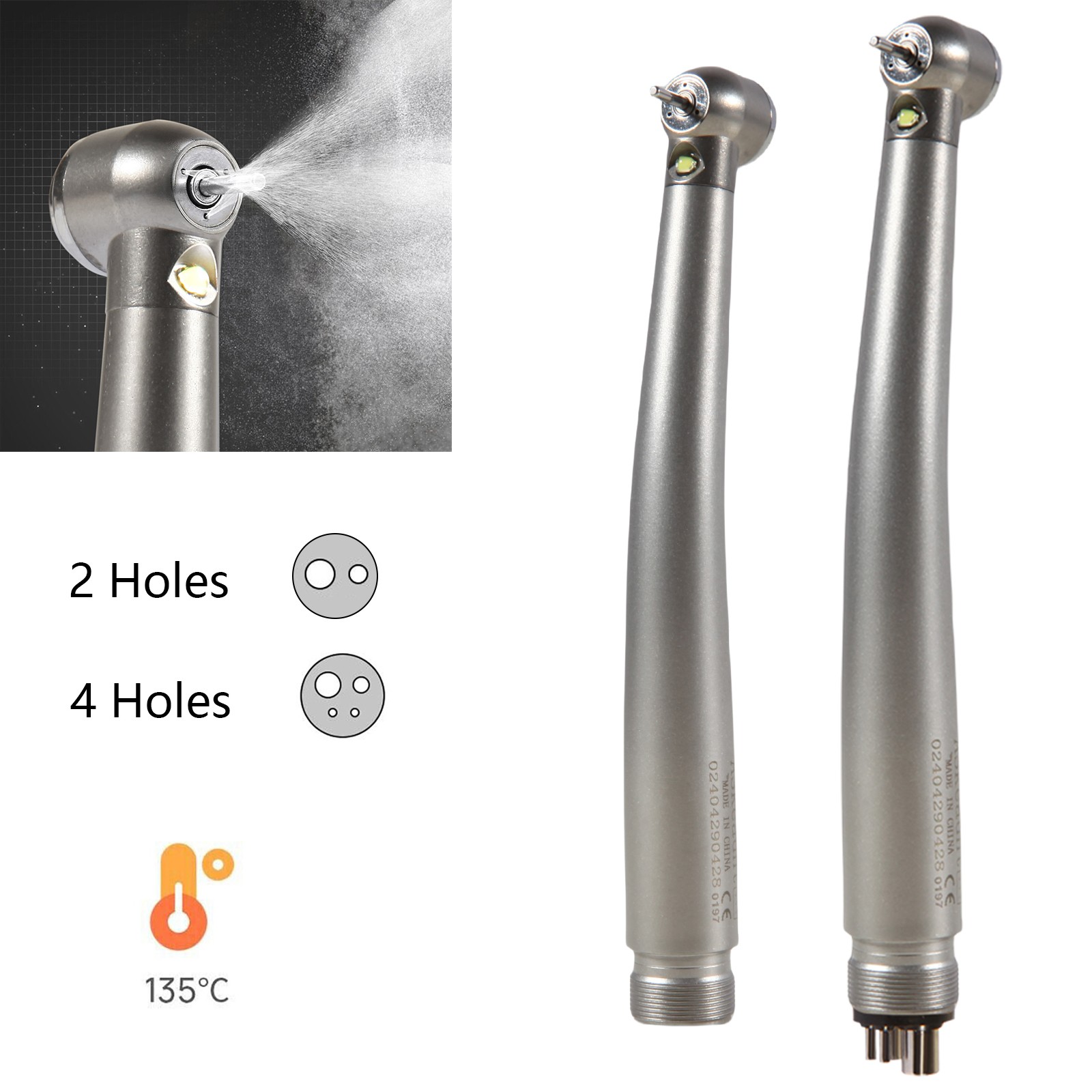 turbina LED pieza de mano alta baja velocidad 4/2HOLE High Low dental estilo NSK