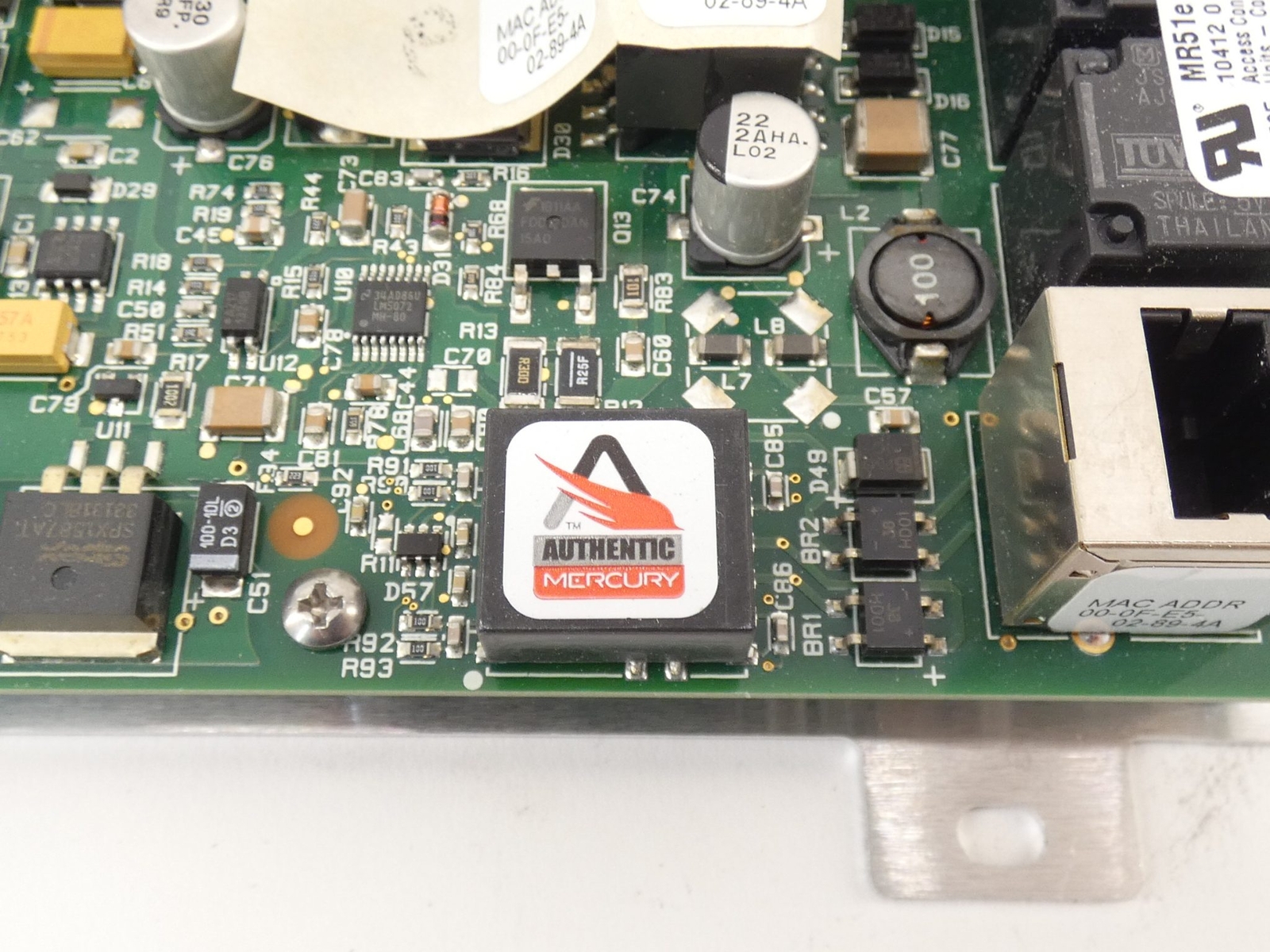 Authentic Mercury MR51e Access Control System Unit 1.4.8 REV W/ Honeywell PW6…