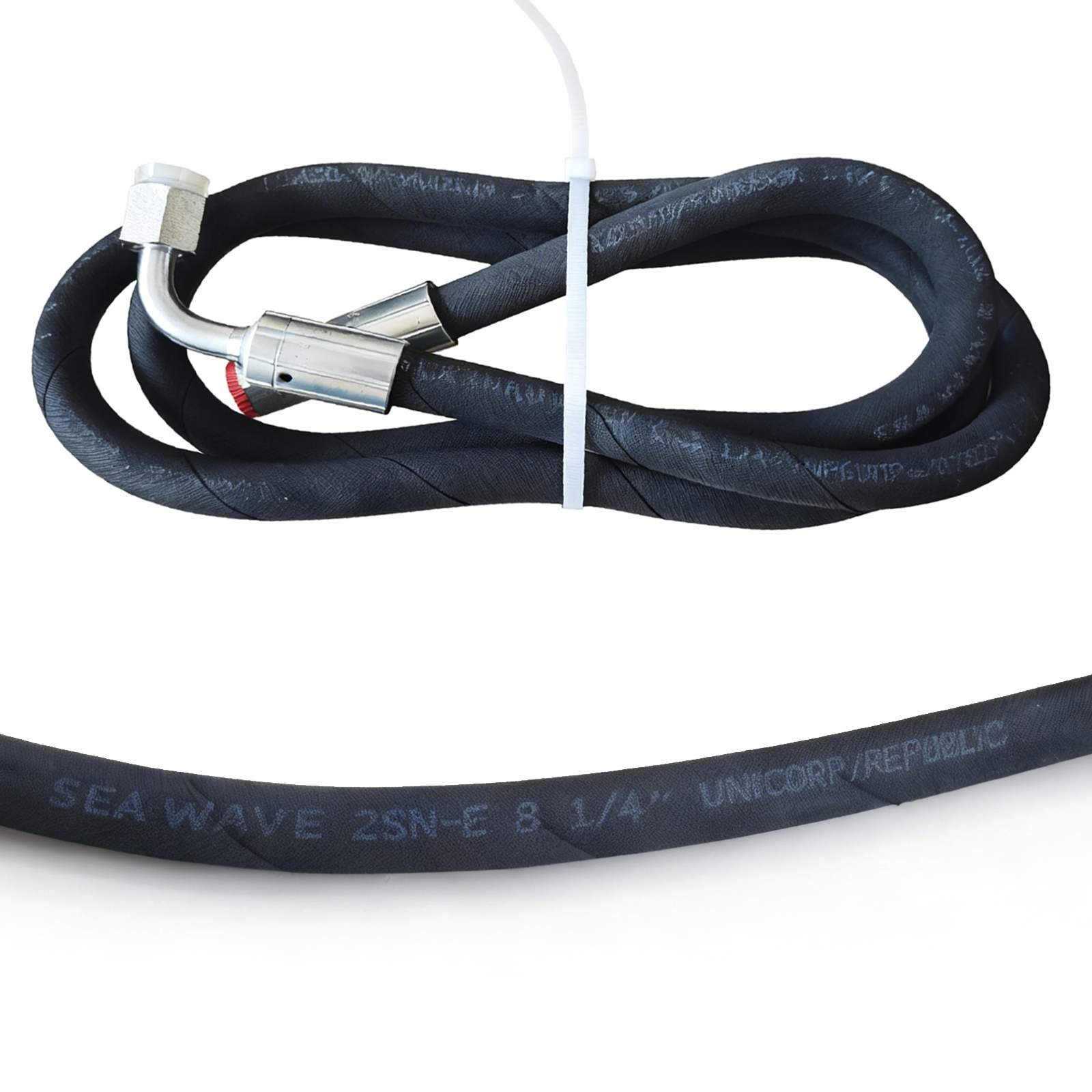 Agt Miva Chinese Mini Excavator Hydraulic Hose M14x1.5 X 48″ One End 90° One Str