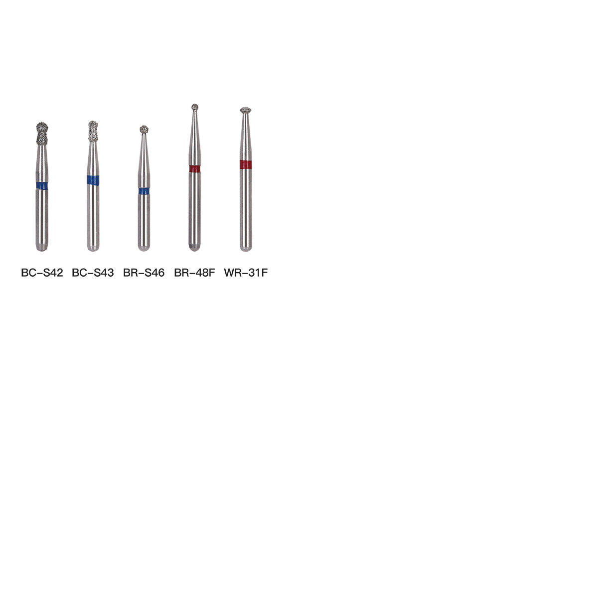 20Packs 100Pcs Dental Diamond Burs FG Burs Turbine For High Speed Handpiece