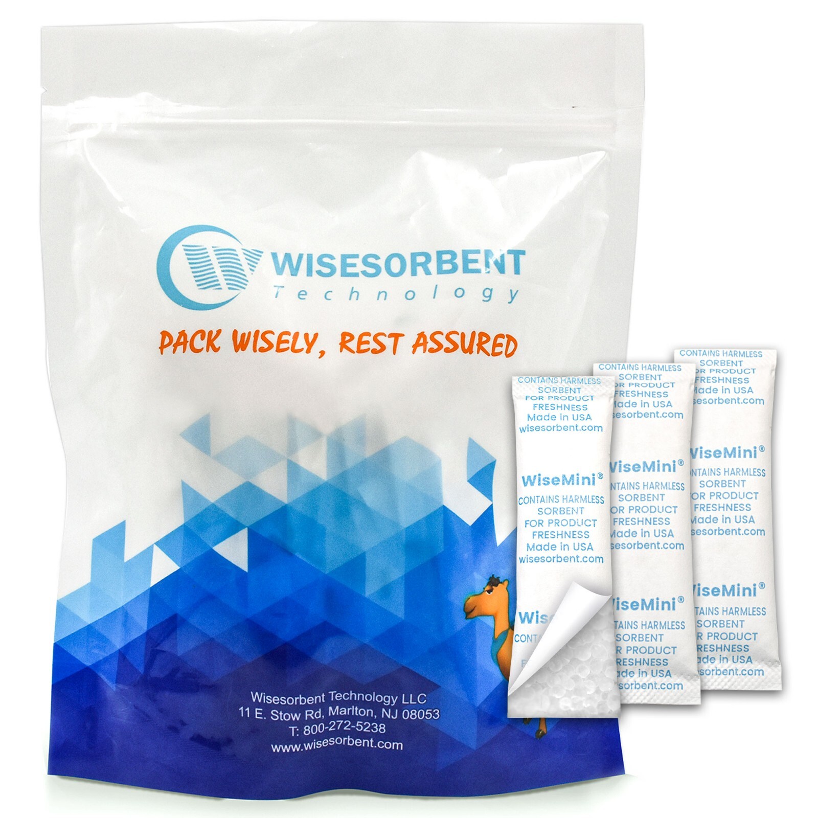 5 Gram Food Safe Desiccant Packs, Silica Gel Packets, Silica Moisture Absorbers