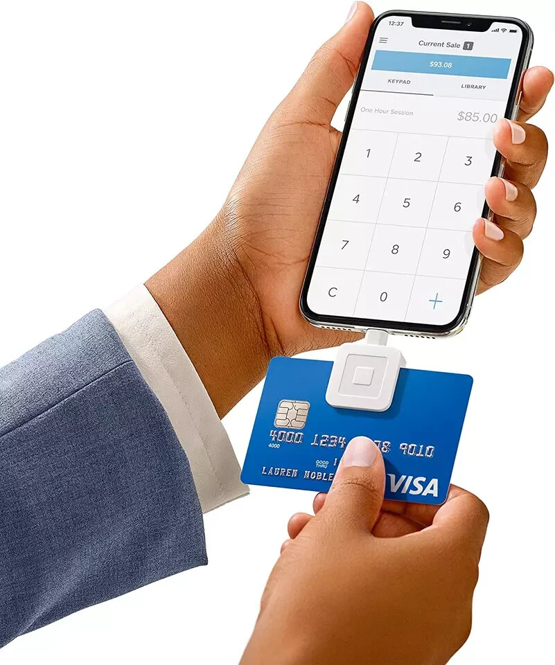 Credit Card Reader Chip Machine for Mobile Phones, iPhone iPad, Square