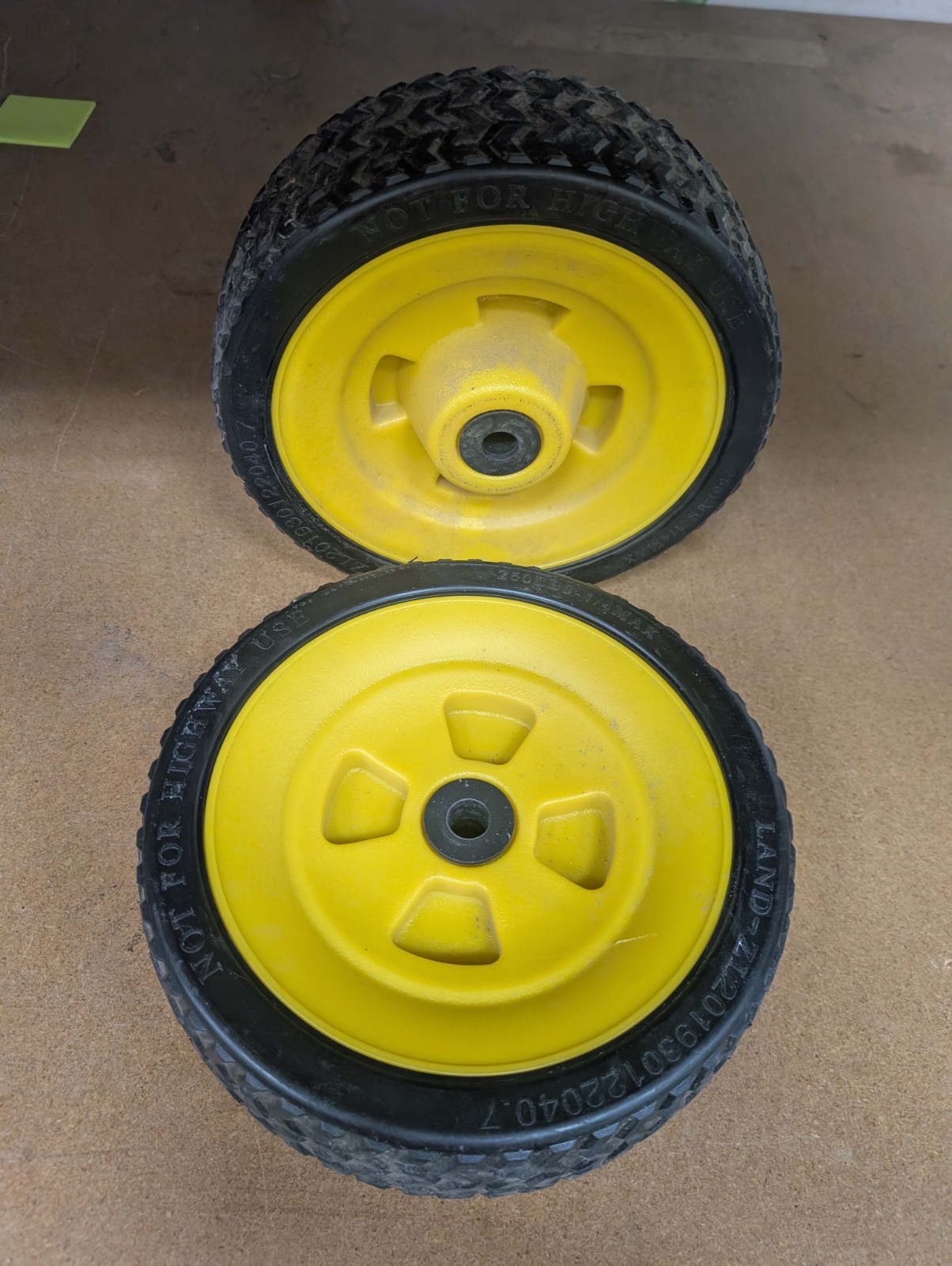 Lightweight Generator Wheel Kit – 9.75″ Never Flat Tires –store