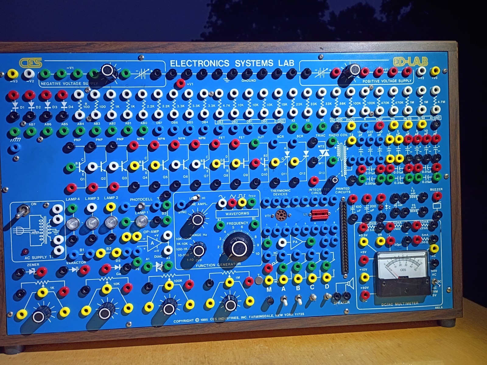 CES Digital Analog Trainer System Lab 652.A
