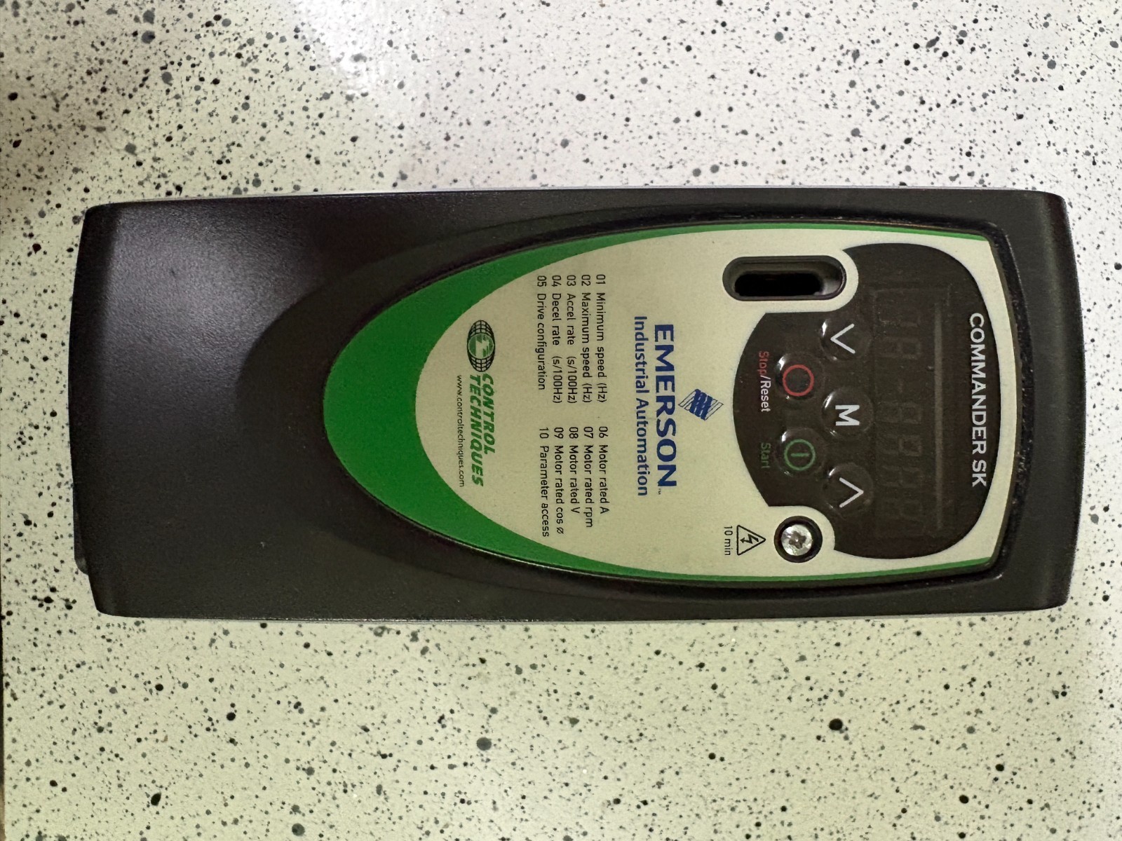 Emerson Control Techniques Commander SK SKBD200150 Variable Frequency Drive