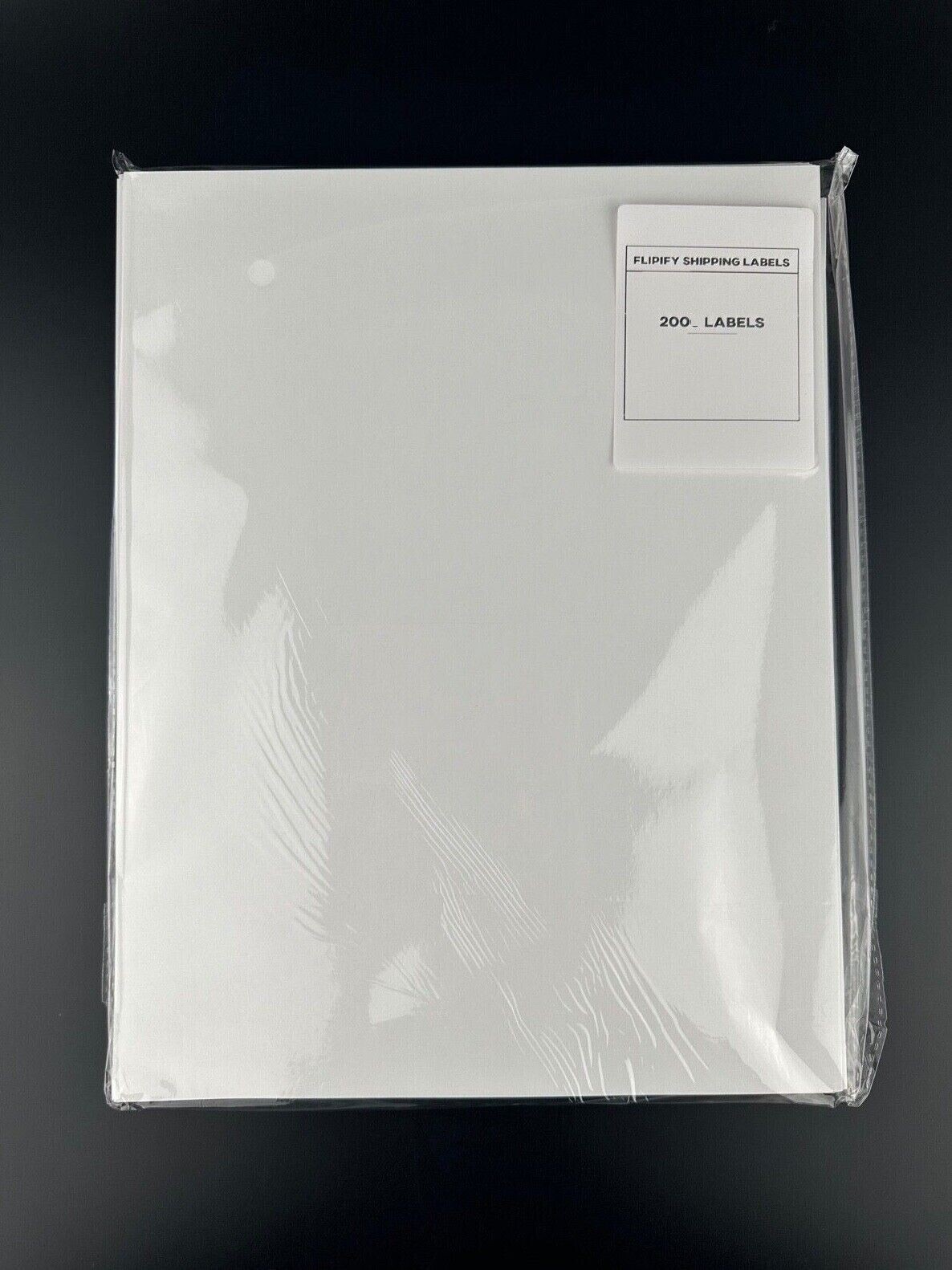 1000 8.5″ X 5.5″ Half Sheet Self Adhesive Shipping Labels 2 Per Sheet US
