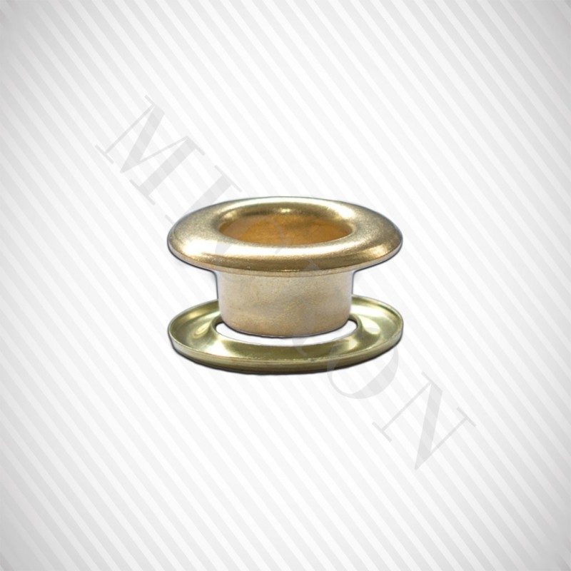 Micron #1.7 (1/8″) Brass Self-Piercing Grommets & Washers, 500 Pcs/Bag