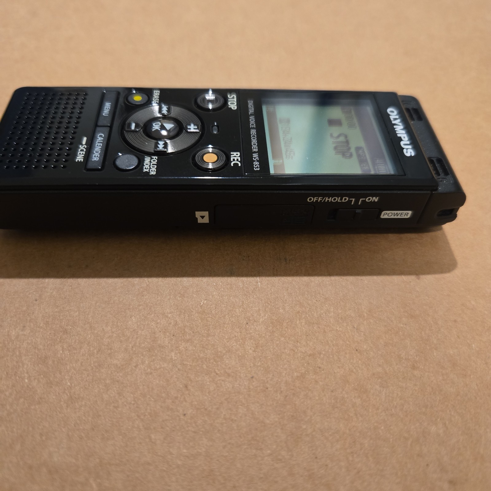 Olympus Digital Voice Recorder WS-853 W Case Alkaline Batteries Tested