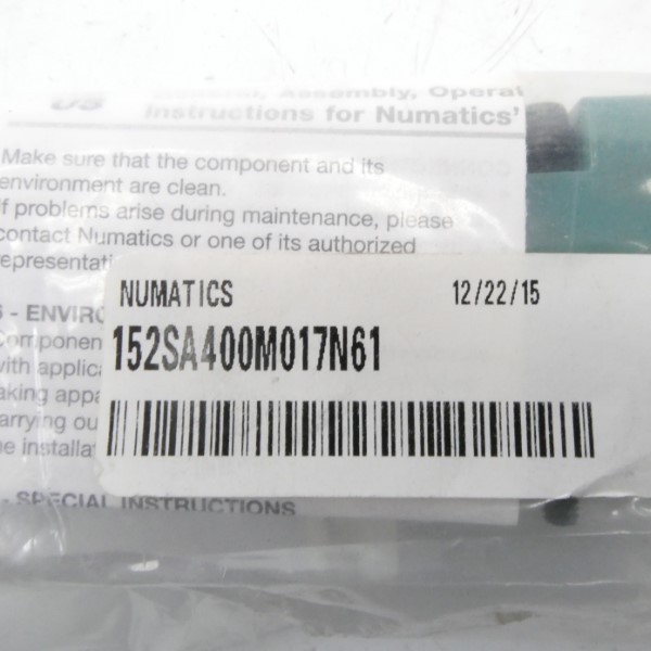 NUMATICS 152SA400M017N61 24VDC NSMP