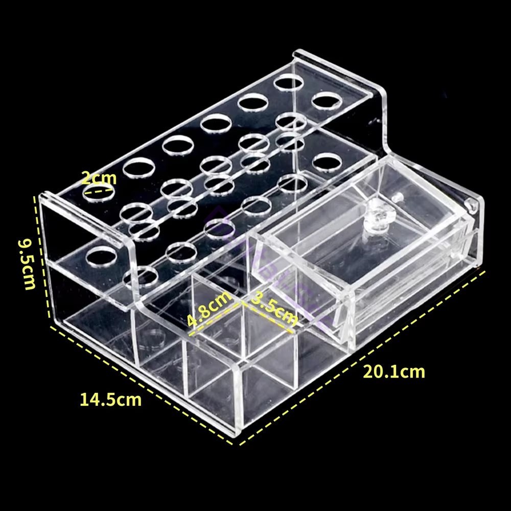 Dental Orthodontic Power Chain Ligature Tie Holder Case Organizer Storage Box