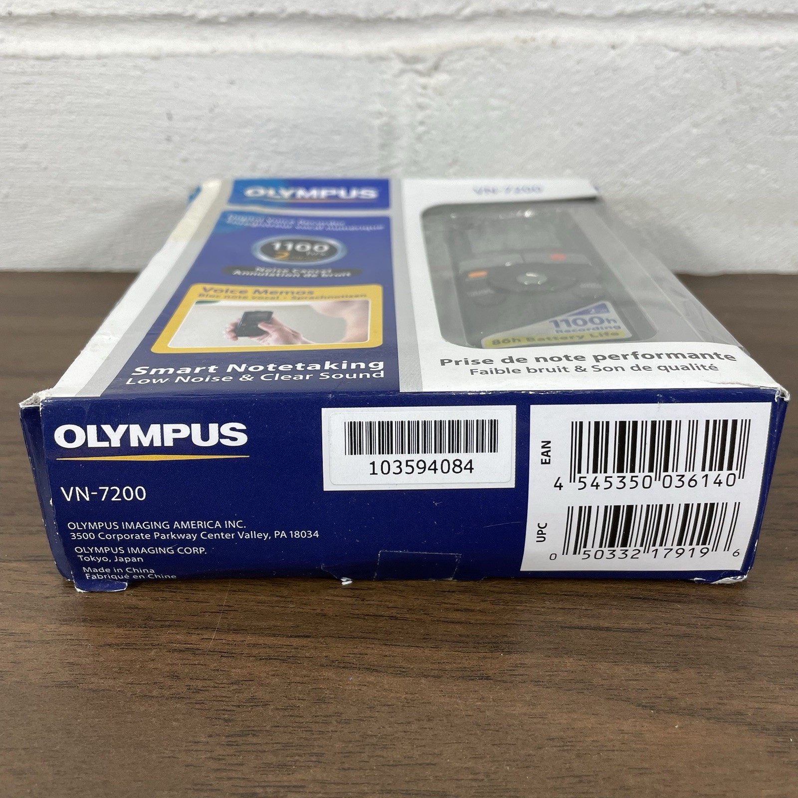 Olympus VN-7200 Handheld Digital Voice Recorder 2GB 1100 hrs. New