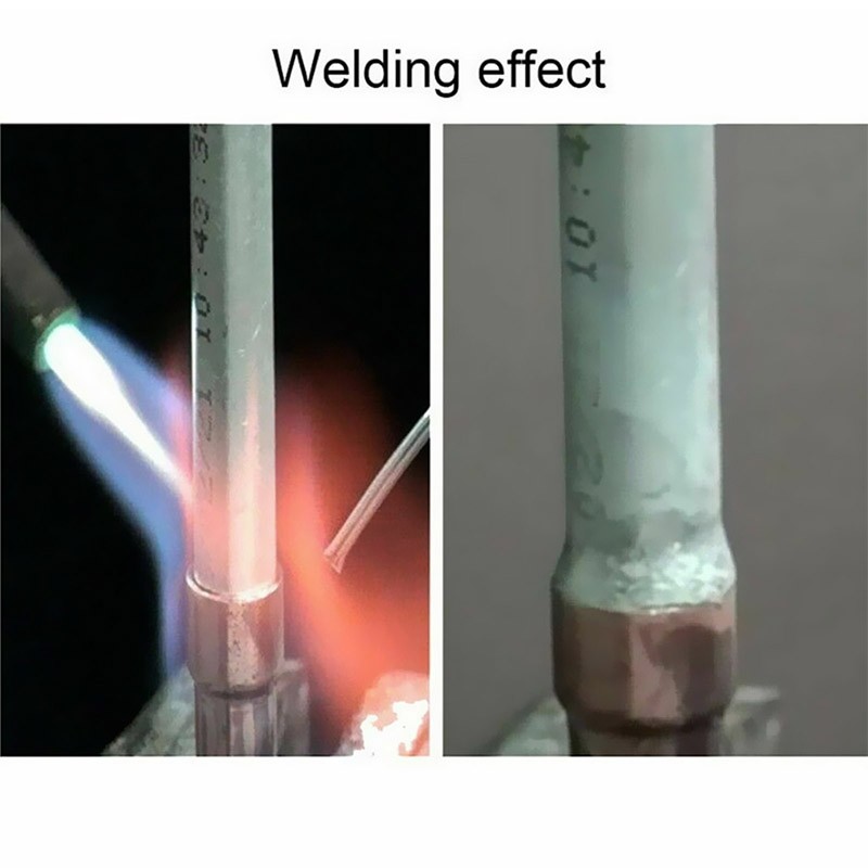 20Pcs Aluminum Brazing Solution Welding Flux-Cored Rods Low Temperature Wire