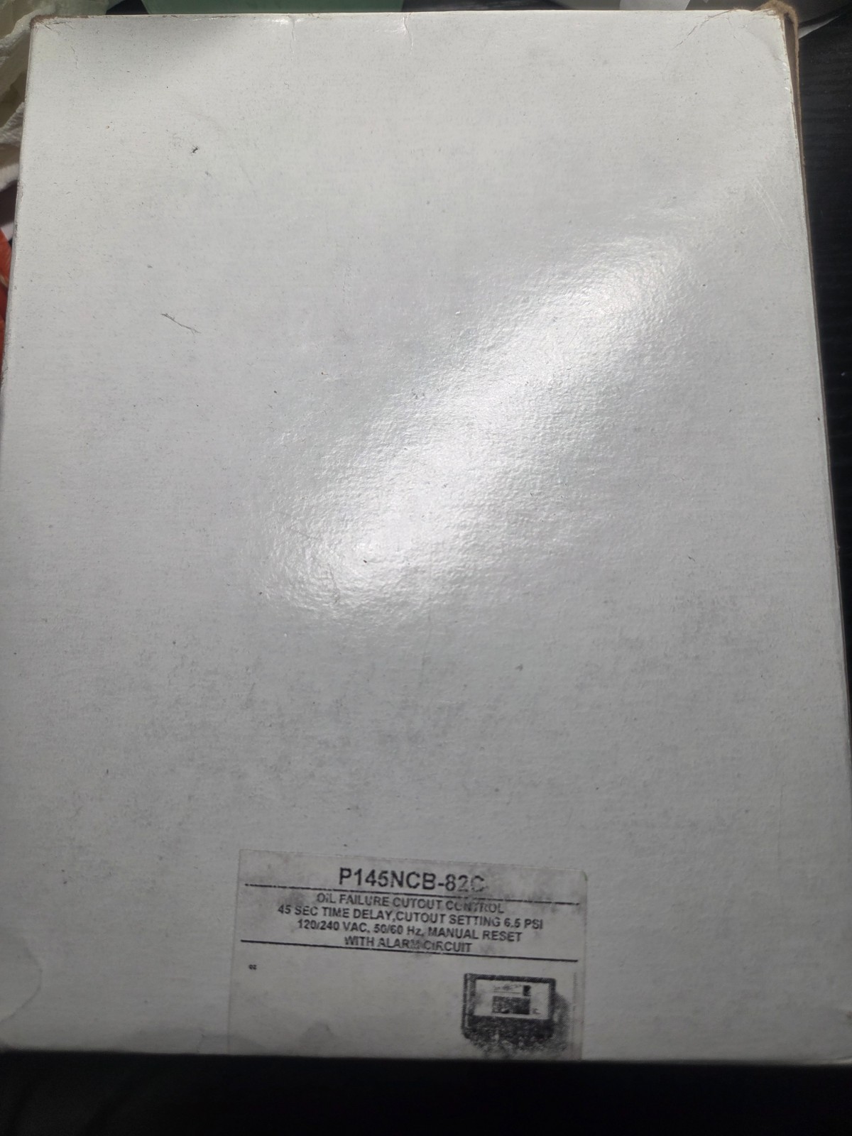Johnson Controls P145NCB-82C Oil Fail Control