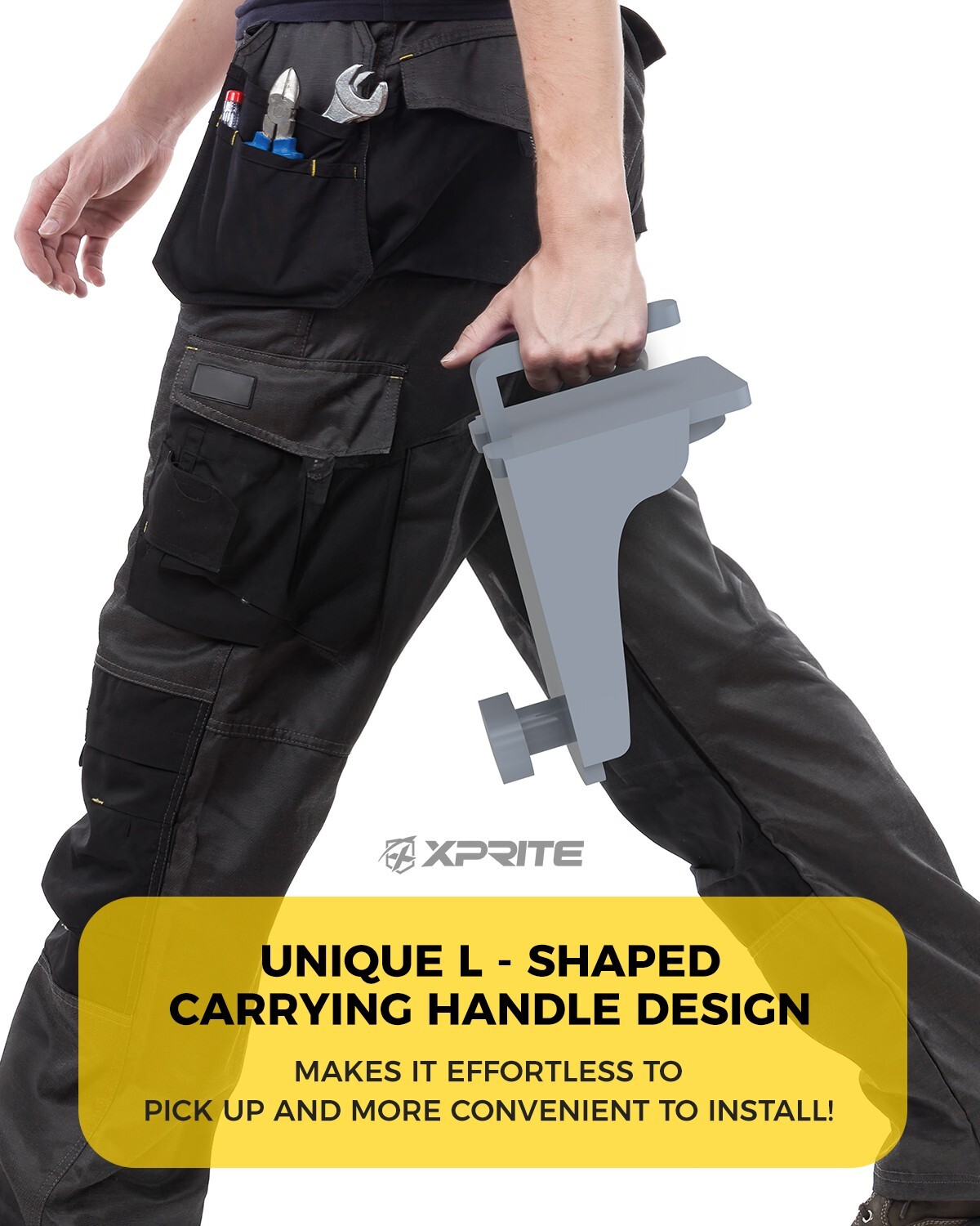 1-4 Pack Shipping Container Jack Lug w/Handle, Jack Leveling Attachment 44092lbs