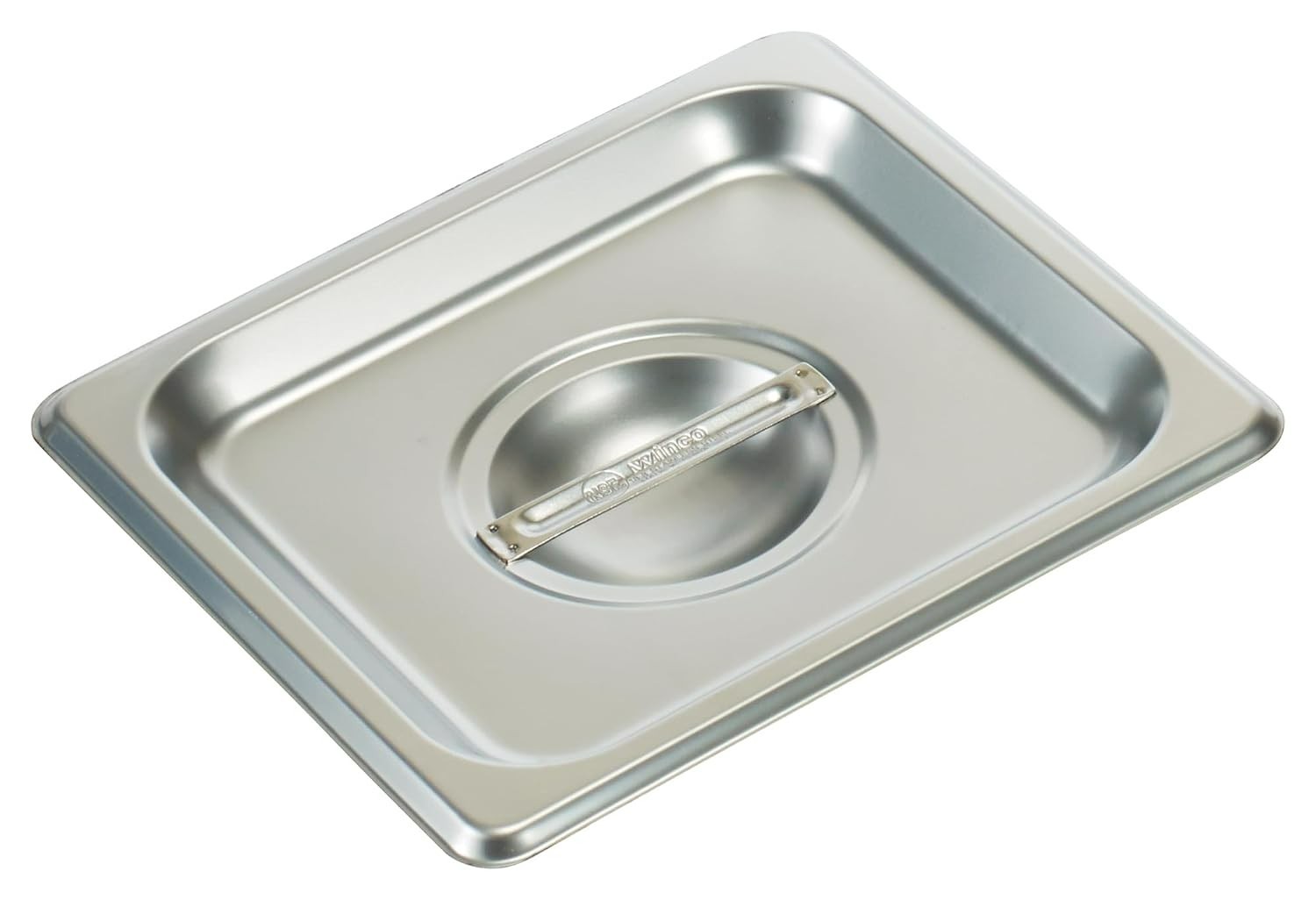 Winco Professional 1/6 Solid Cover – Medium Stainless Steel Kitchen Essential