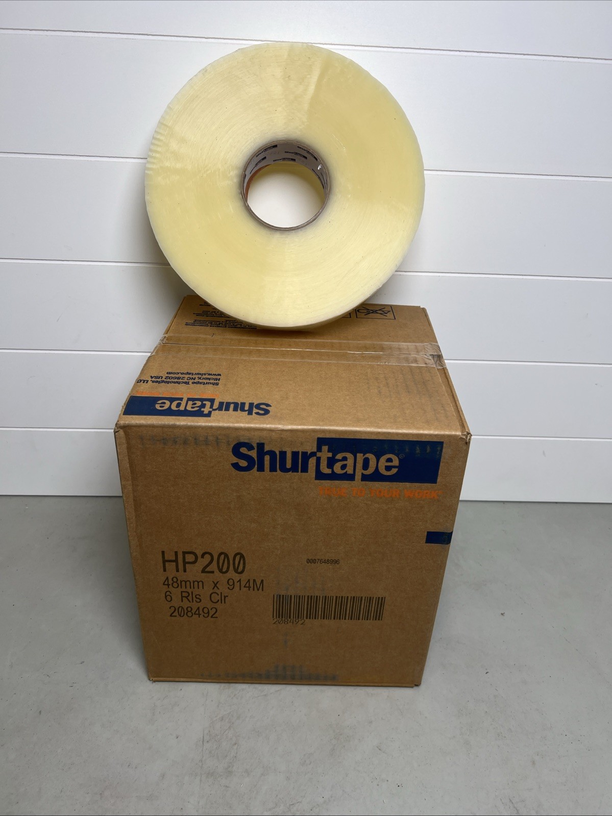 Shurtape HP200 Packaging Tape 1 Box of 6 rolls 1000 yards x 1.88″ wide Carton