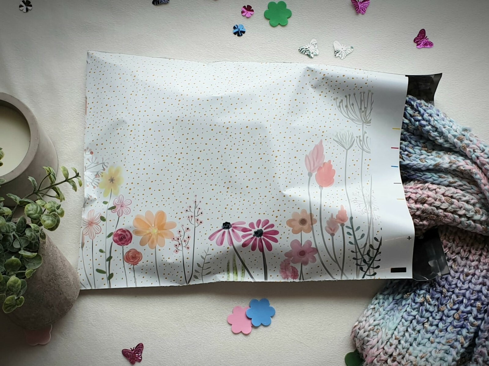 100 count 10×13 Poly Mailers Designer Self Adhesive Shipping Envelope Bags poly