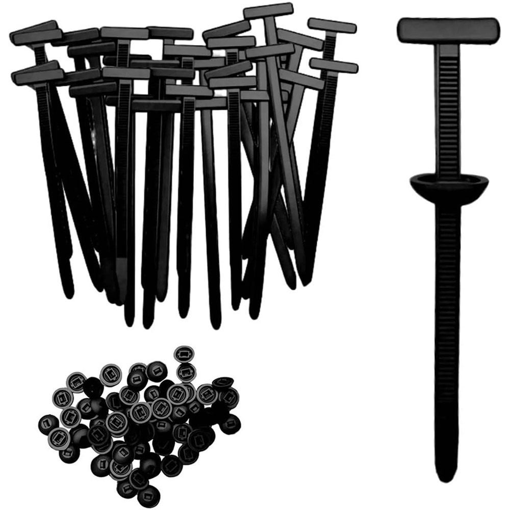 2026 Nylon Upgraded Universal Cable Tie Buckle Heavy Duty Self-Locking Rivet Zip