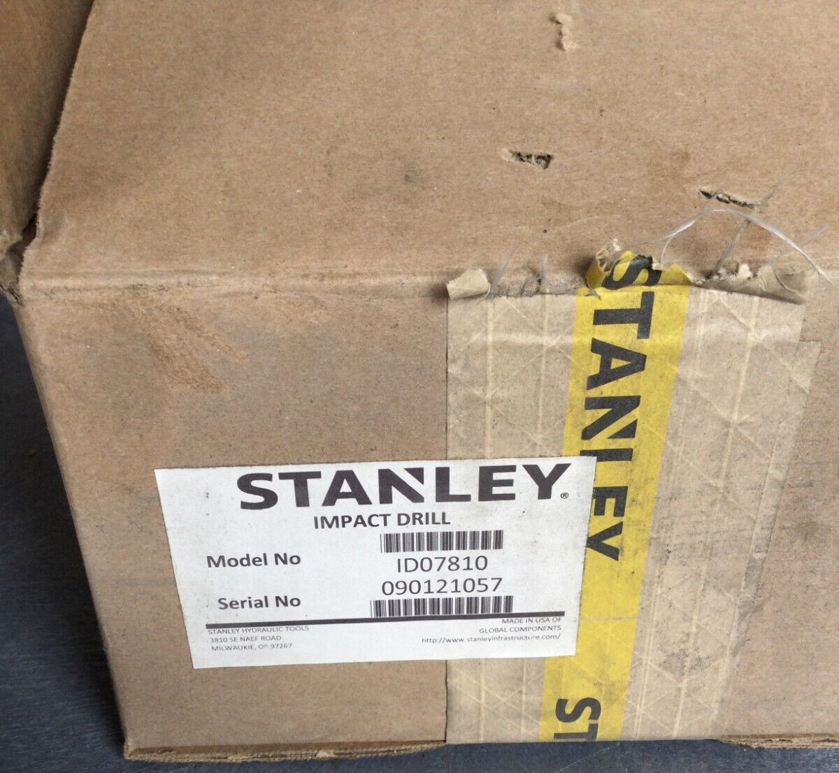 Stanley ID07810 High Torque Impact Wrench