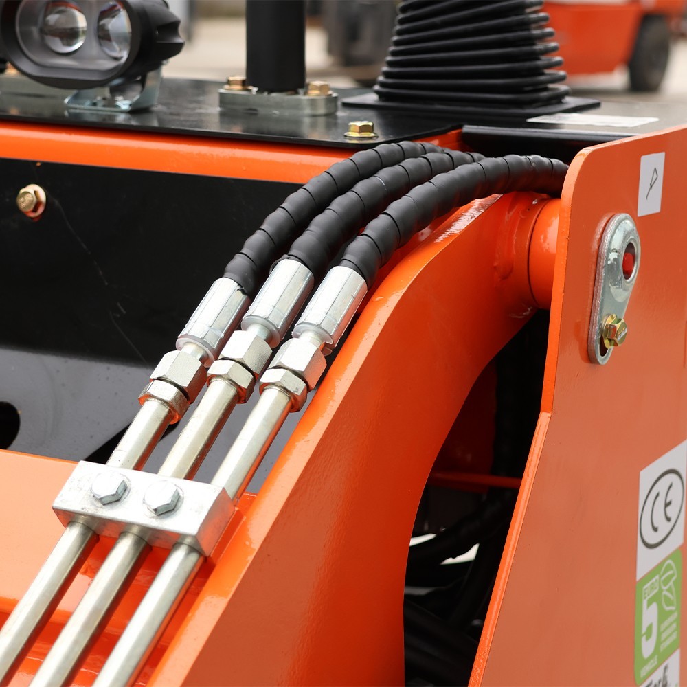 24HP Mini Skid Steer Tracked Loader 3-Pumps 2-Cylinder Gas Engine FREE SHIPPING