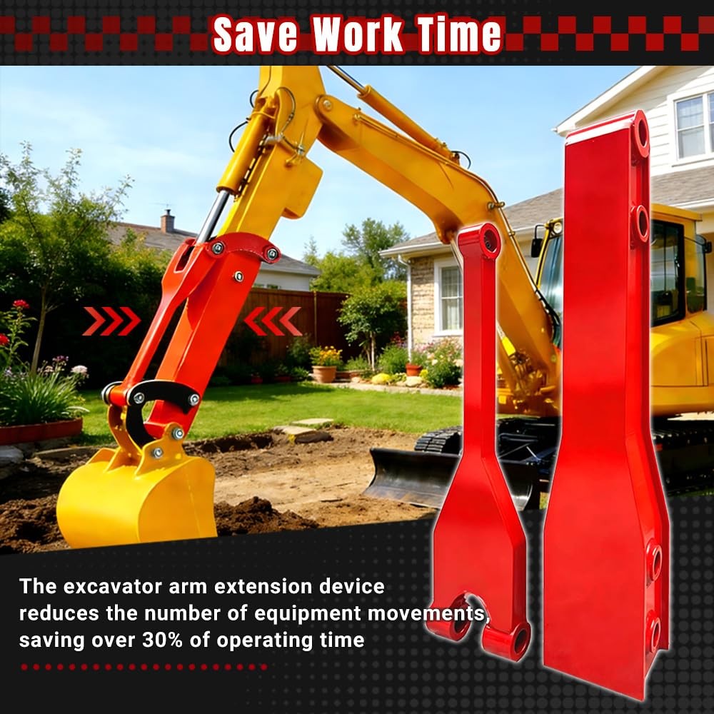 Professional 26 Inch Mini Excavator Extension Arm for 0.8-2 Ton Excavators |