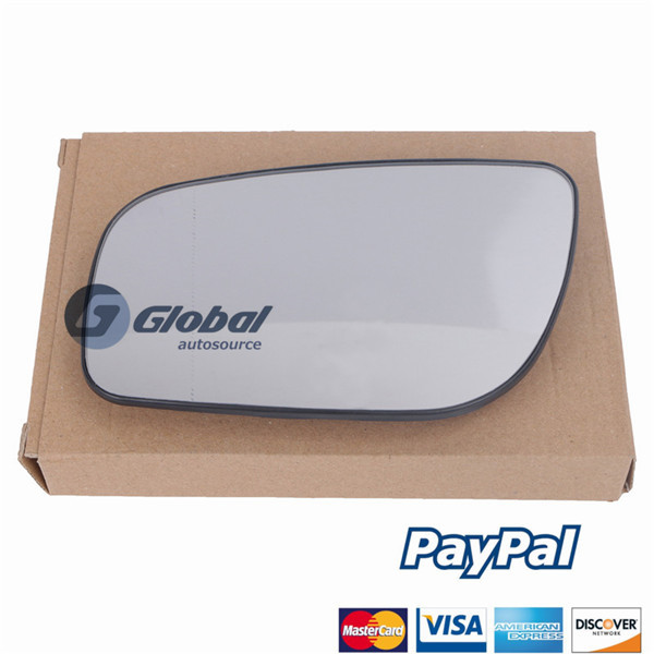 GA Left Side Heated Door Mirror Glass and Backing Plate Fits 06-09 E-class W211