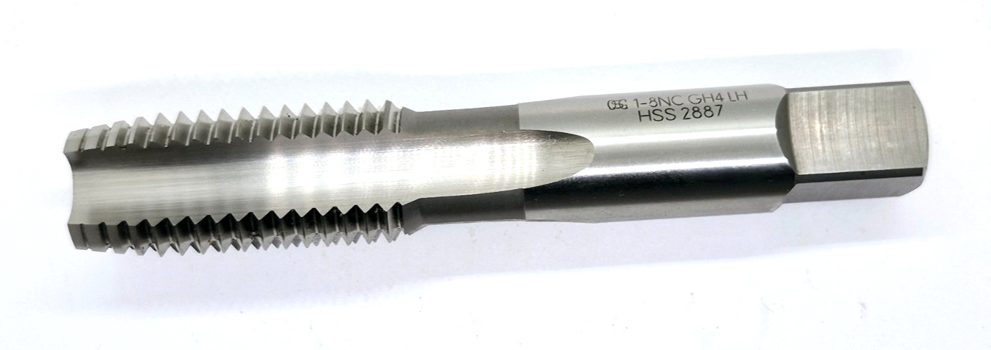 OSG 1- 8NC GH4 4 Flute Left Hand Plug Tap Mexico 1664100