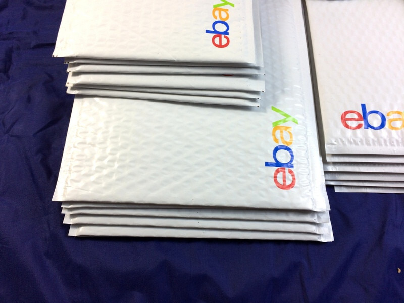 Ebay Shipping Supplies KIT Padded MAILERS Bubble Envelopes BOXES, Tissue &1-TAPE