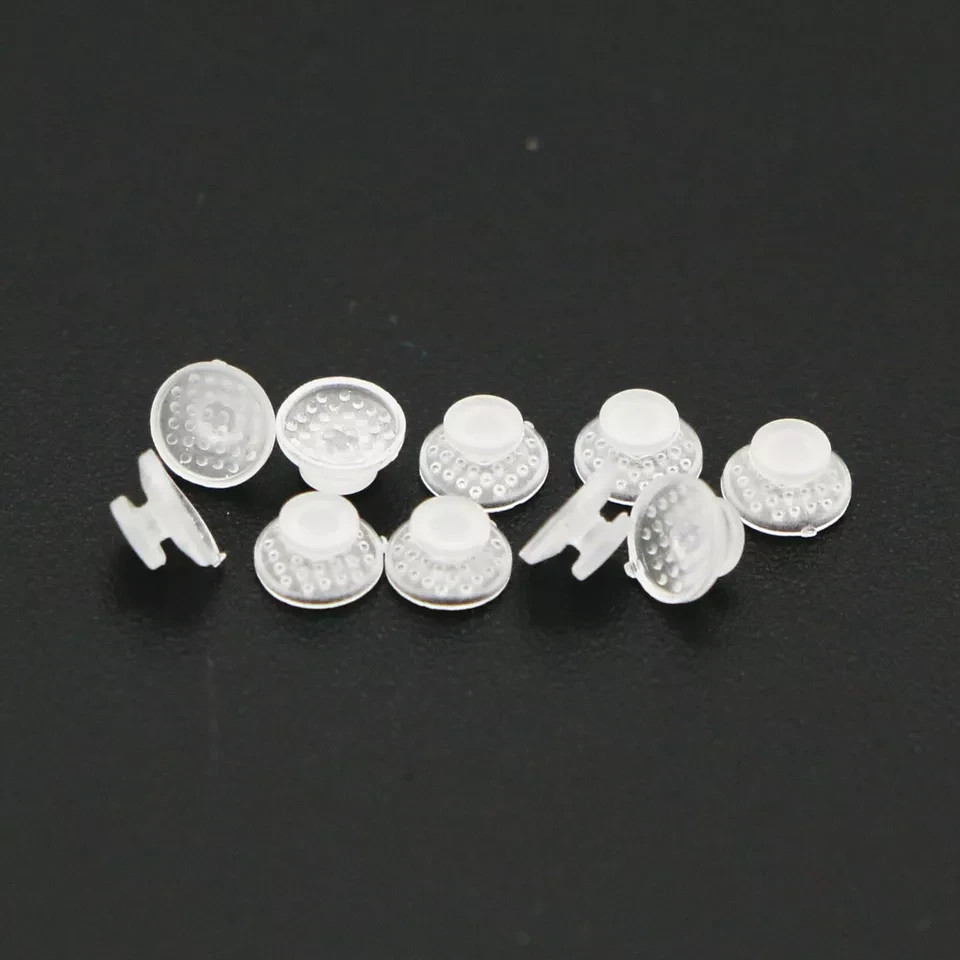 10Pcs/pack Dental Ortho Ceramic Clear Lingual Button Bondable Round Composite