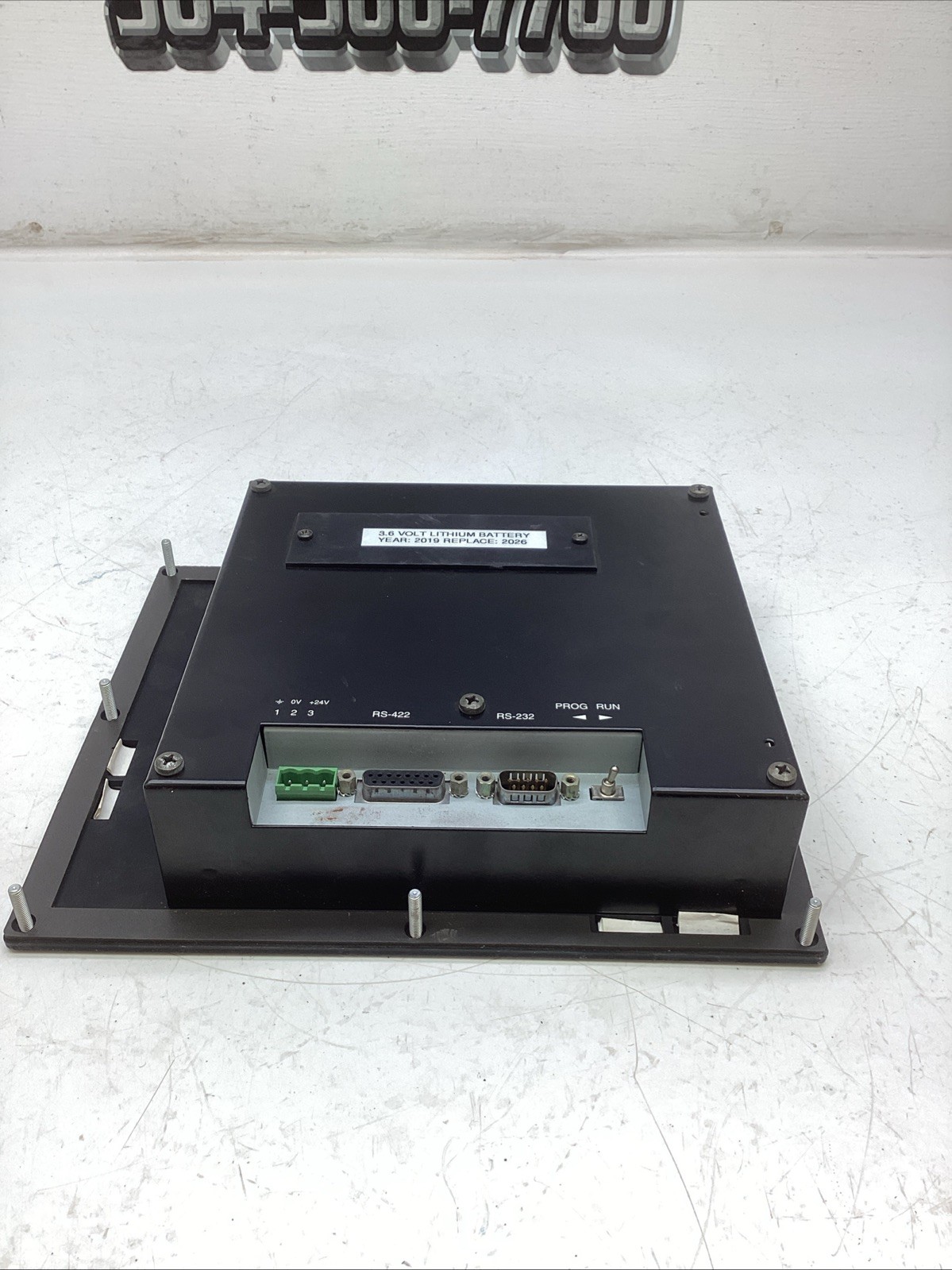 G&L Beijer Electronics MAC 90 Type 00950B P/N 9803-116 24VDC Operator Panel