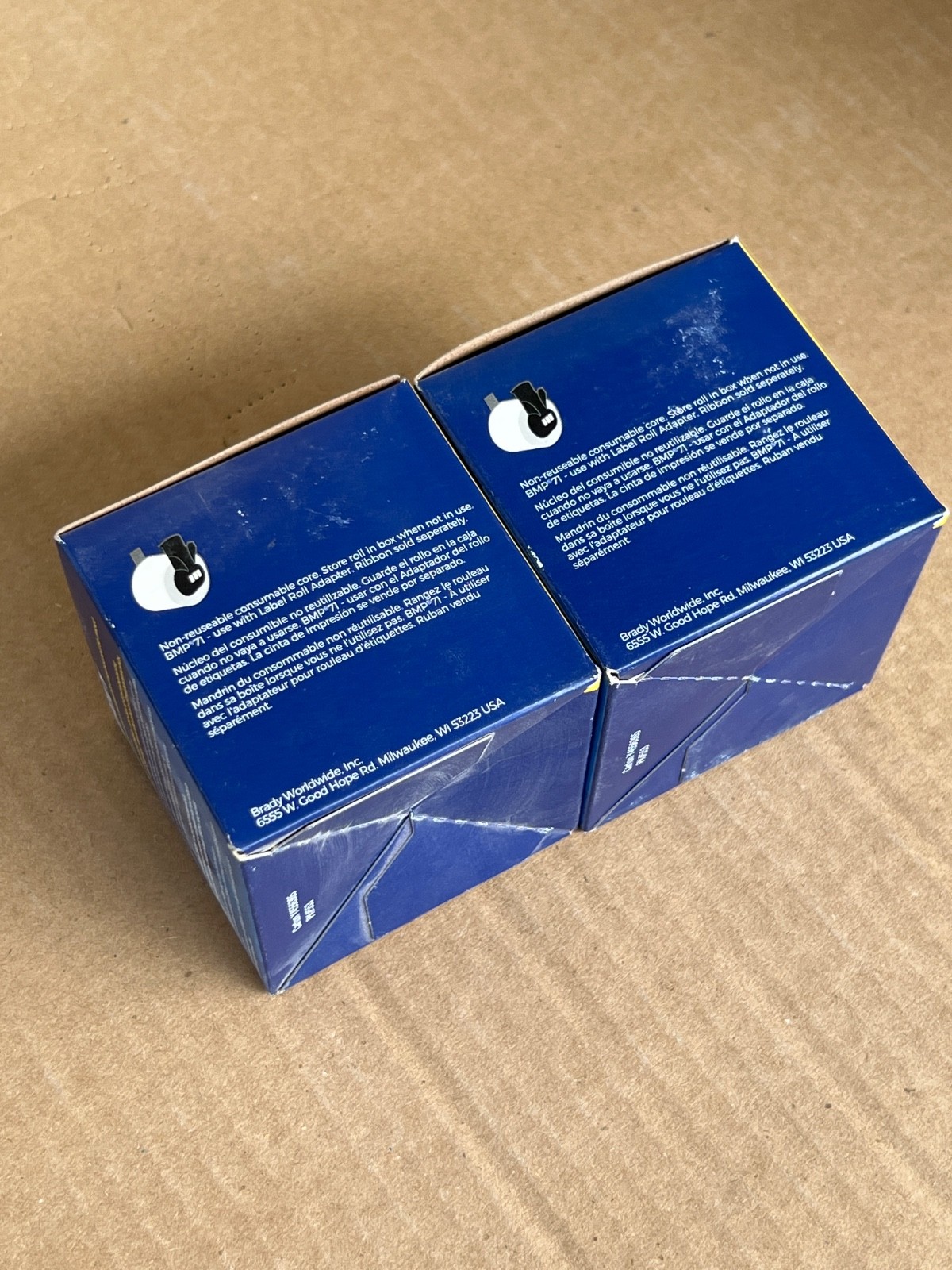 (Lot 2 Pcs) Brady PTLFP-01-425 Roll 217020