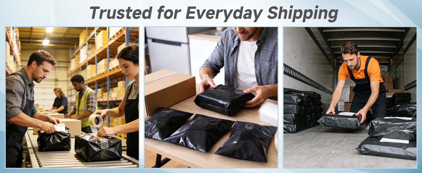 Poly Mailers Shipping Bags – 6×9 9×12 10×13 12×15.5 14.5×19 19×24 24×24 24×36 US