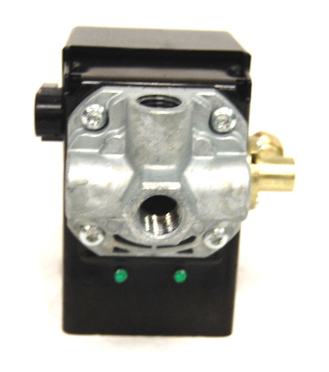 FURNAS HUBBELL 69JF7LY2C PRESSURE SWITCH W/ UNLOADER VALVE & LEVER