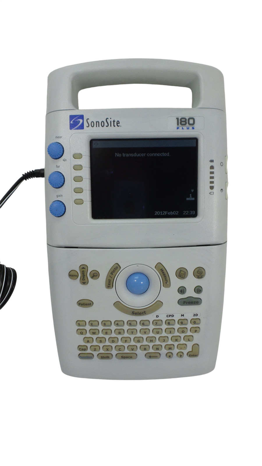SonoSite 180 Plus Hand-Carried Ultrasound System P02522-09 – Free Shipping