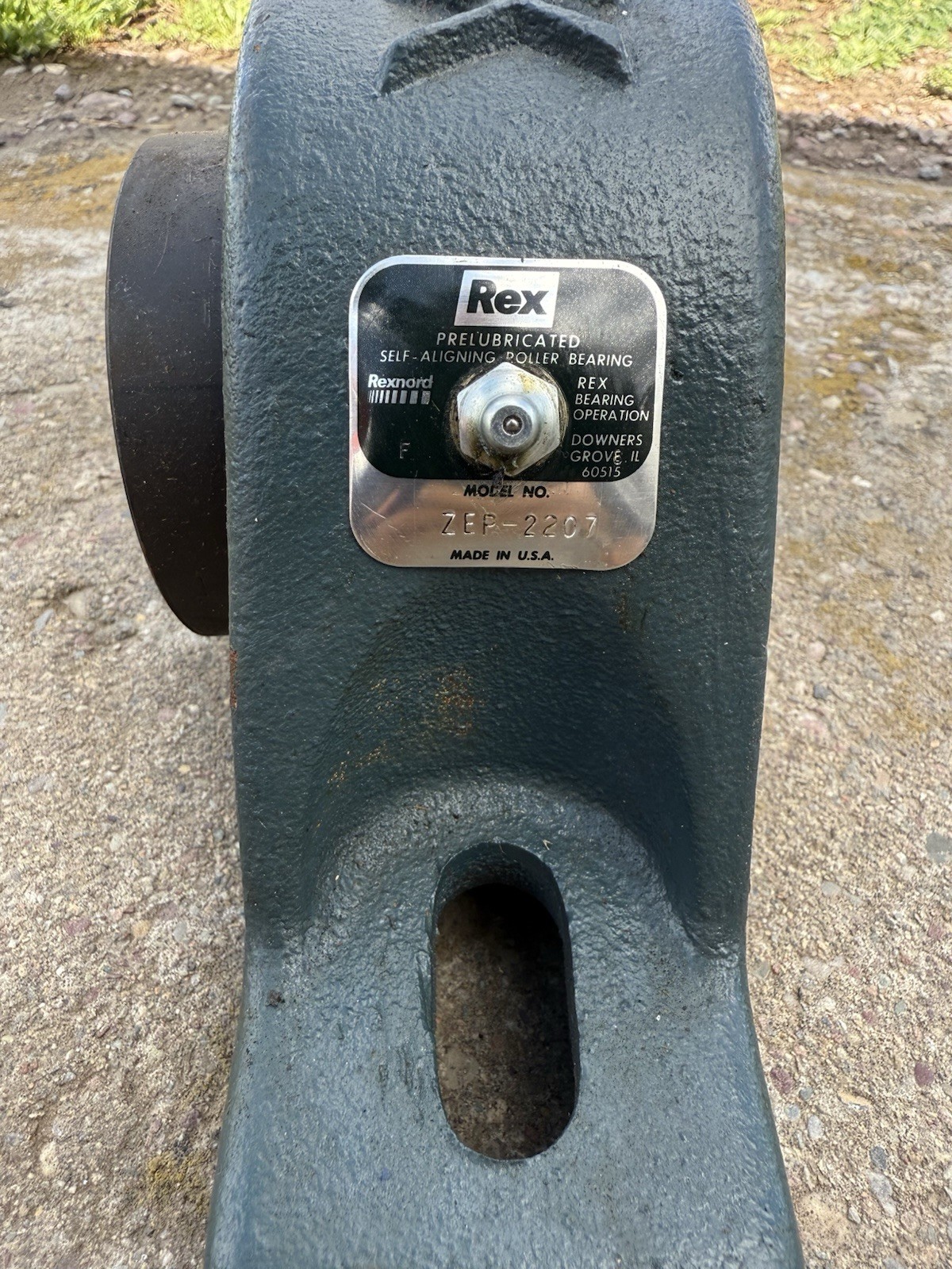Rexnord ZEP-2207 Pillow Block Bearing 2-7/16″ Bore 2-Bolt
