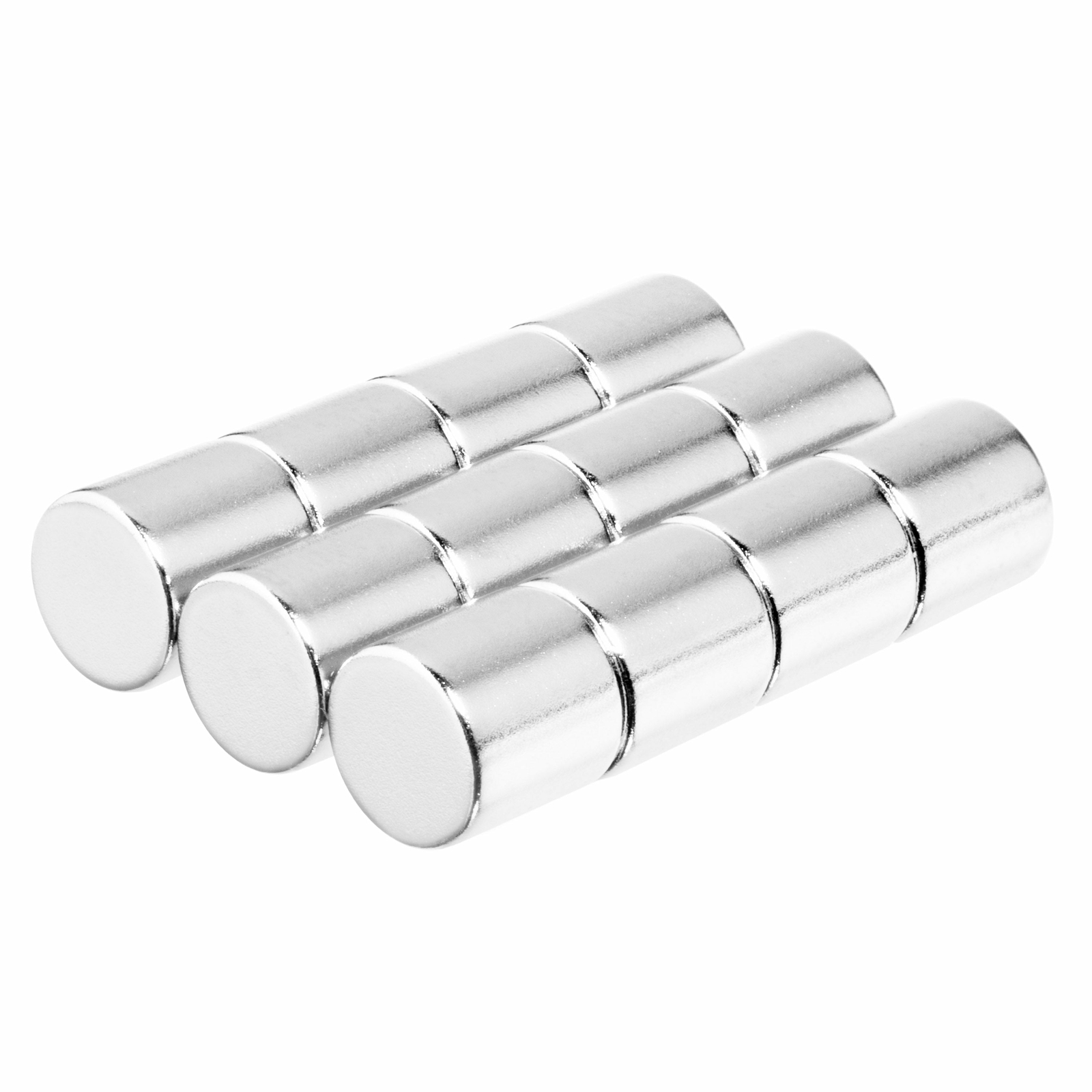 3/8 x 3/8 Inch Neodymium Rare Earth Disc Magnets N52 (12 Pack)