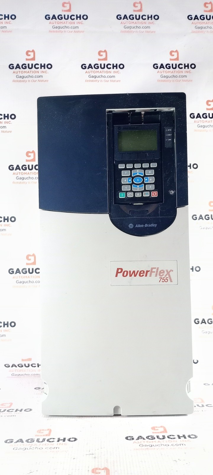ALLEN BRADLEY 20G11ND052AA0NNNNN SER A POWERFLEX 755 AC DRIVE 30KW 40HP