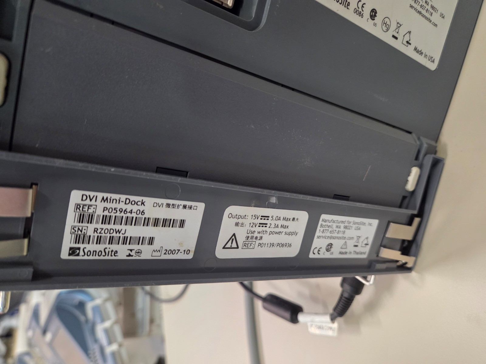 Sonosite Micromaxx Diagnostic Ultrasound System