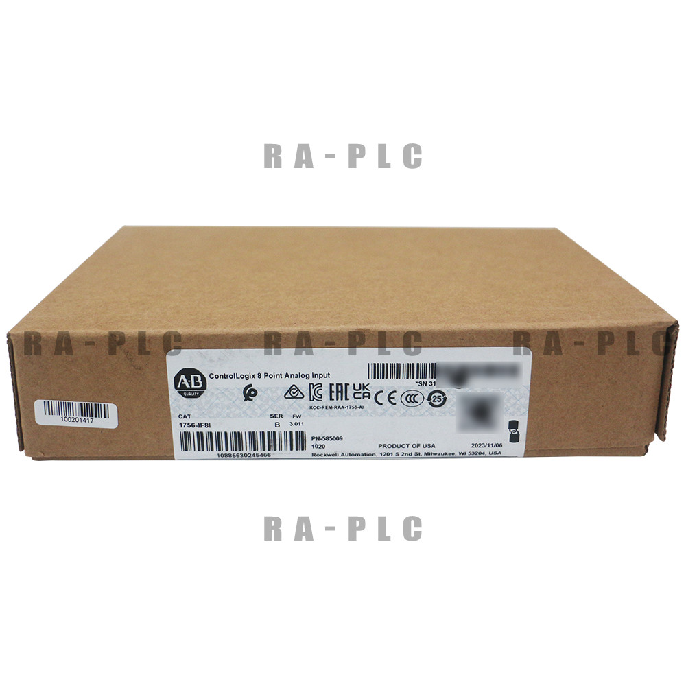 New Factory Sealed AB 1756-IF8I ControlLogix 8 Point Analog Input Allen Bradley
