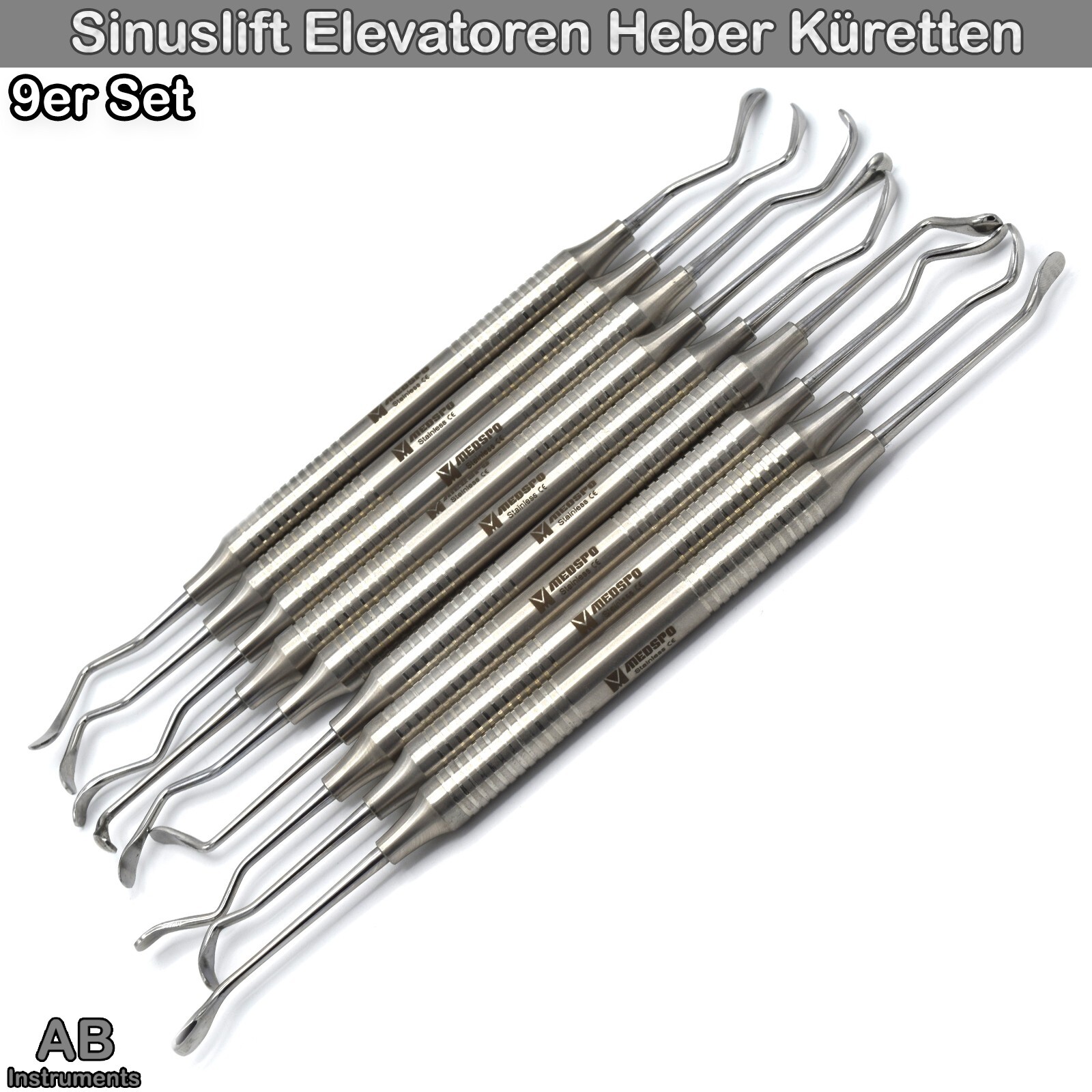 Sinus Lift Elevators Dental Surgery Lifter Curettes Sinus Lift Surgery Dental CE