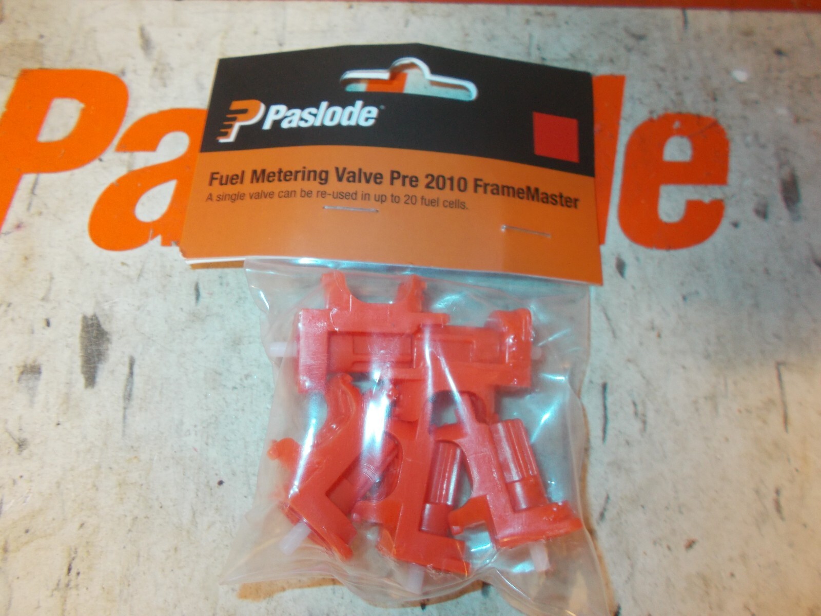 Paslode 902272R Metering Valve Red – 5 Pack – Fits Orange Fuel Cell Framers