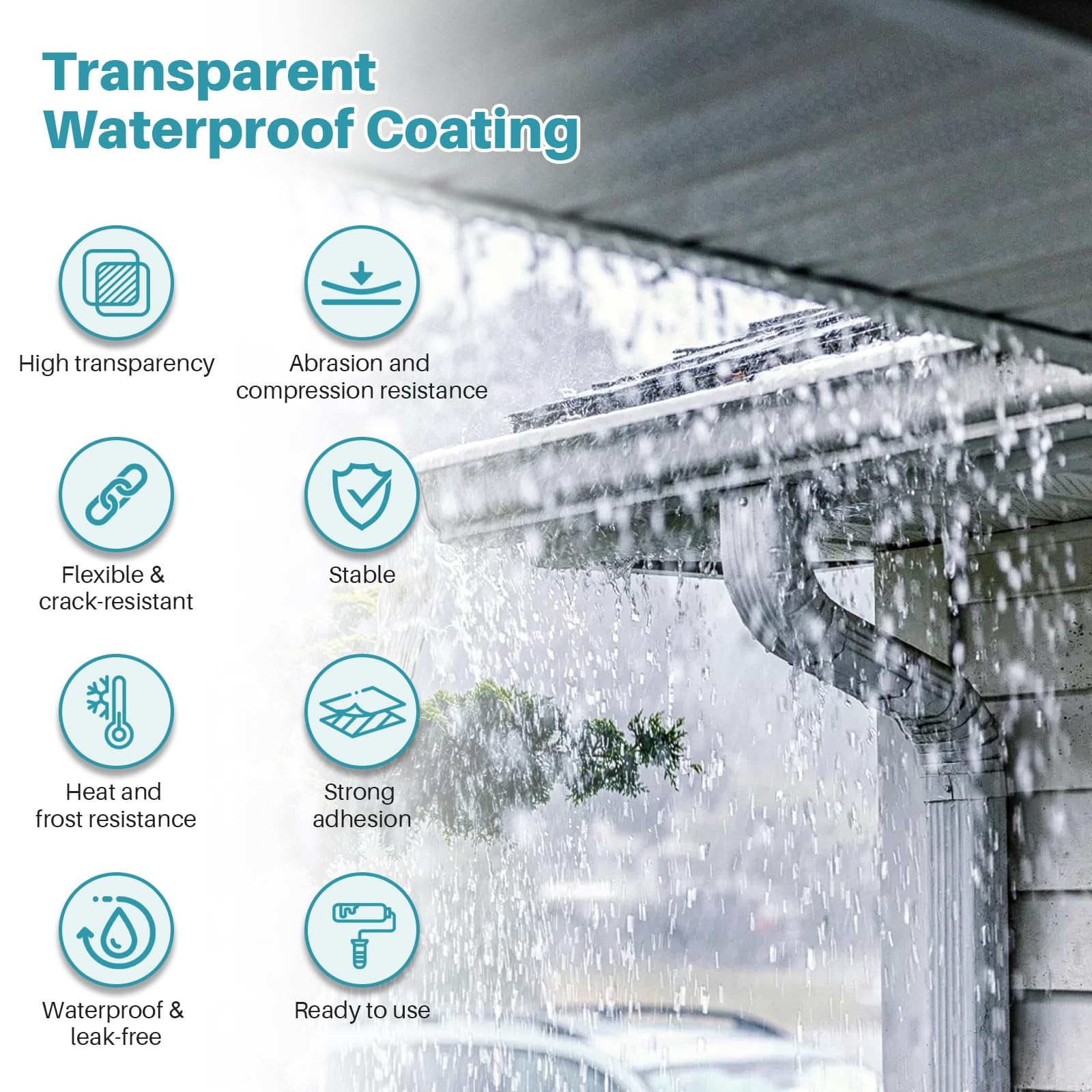 SCNK 1000g Transparent Waterproof Coating Agent, Super Strong Waterproof Insu…
