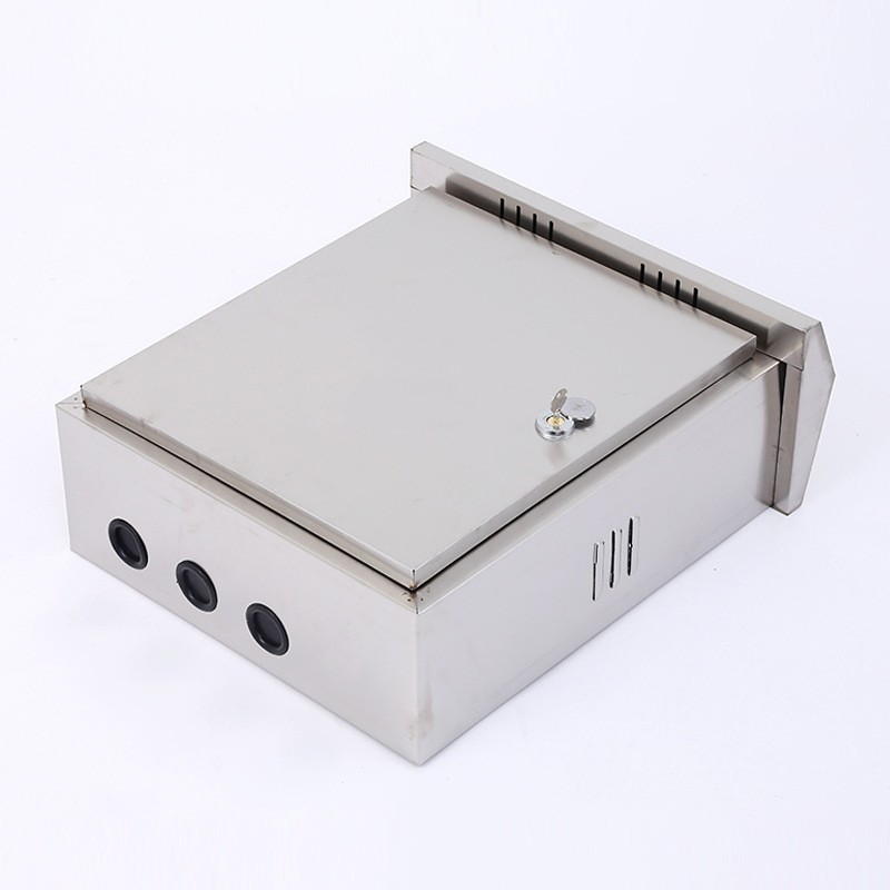 Stainless Steel Electrical Enclosure Waterproof Wall Mount Junction Box Outdoor