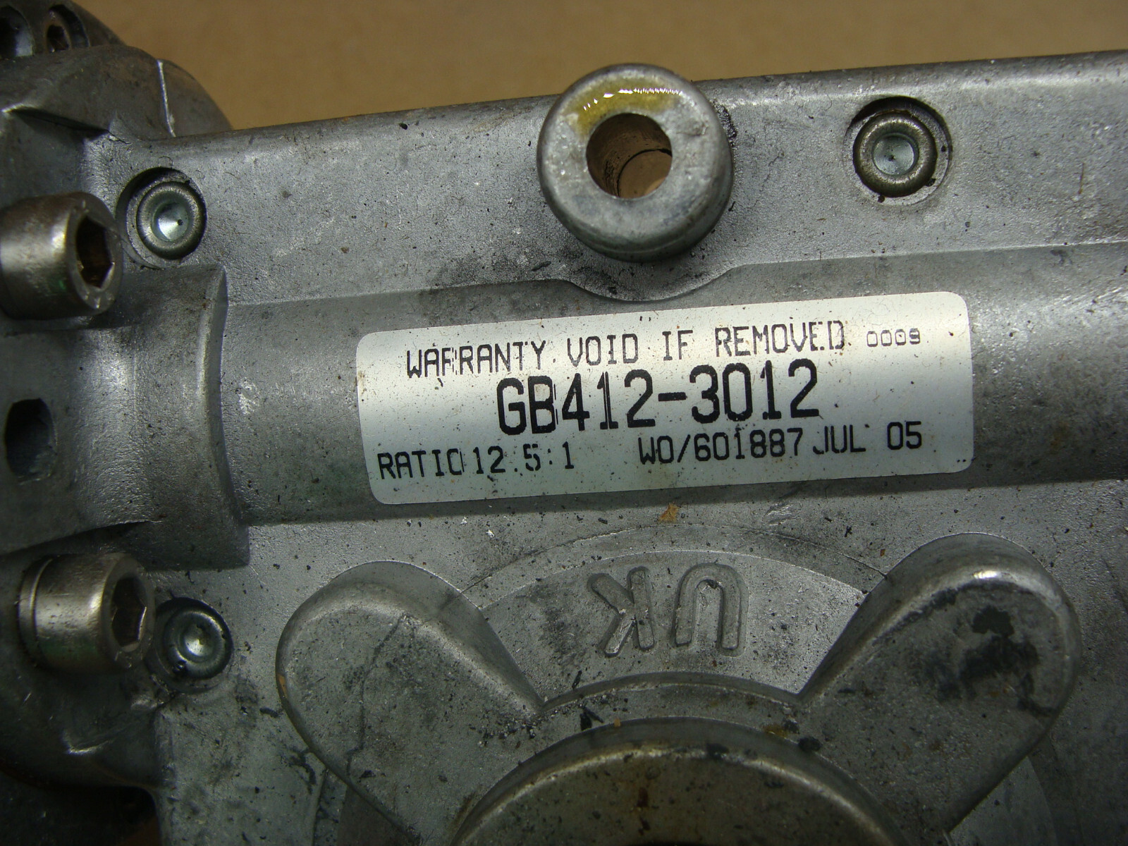 MAXON MOTOR EMD PM36/50-KR-24-GB4-12.5;1/BK WITH GB412-3012 GEAR REDUCER 12.5:1