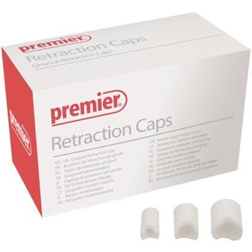 UP to 240caps Premier Dental Anatomic Formed Cotton Retraction Caps,Assorted