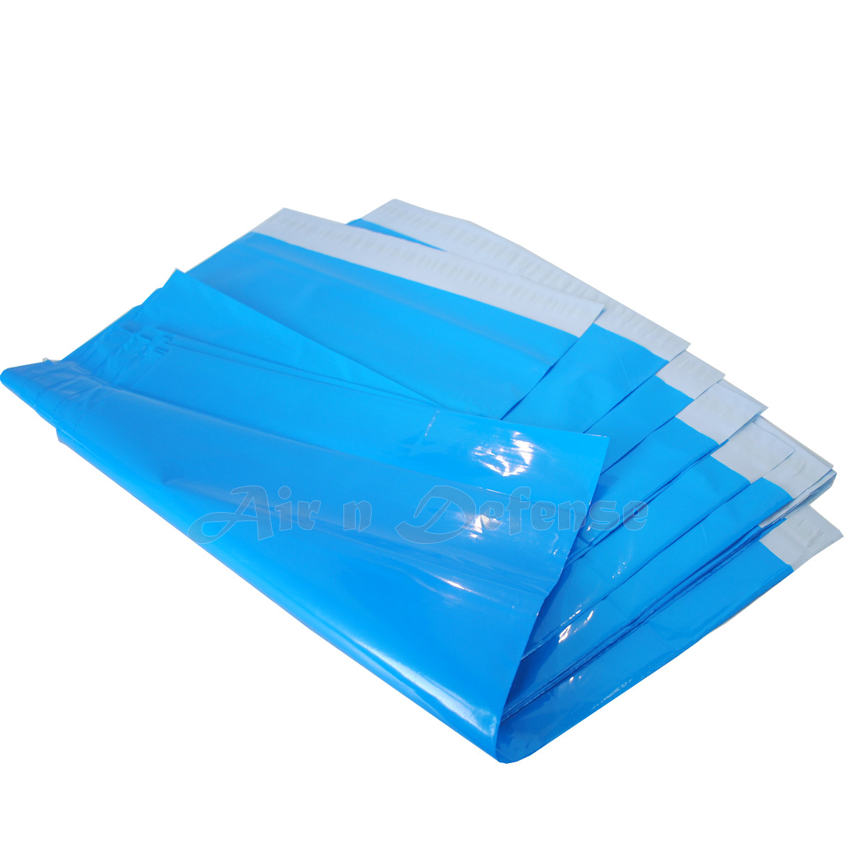 10 x 13″ Poly Mailers 2.5 MIL AirnDefense Pink Red Light Green Blue Yellow