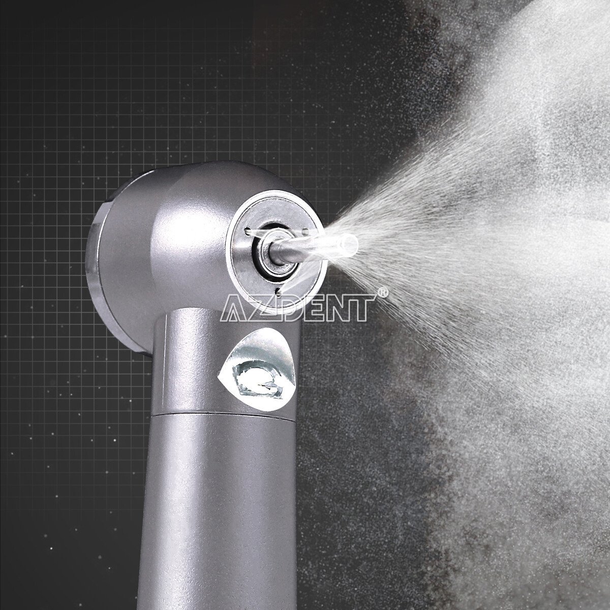 Dental LED Fiber Optic High Speed Handpiece /FG Polishing Burs White/Green Stone