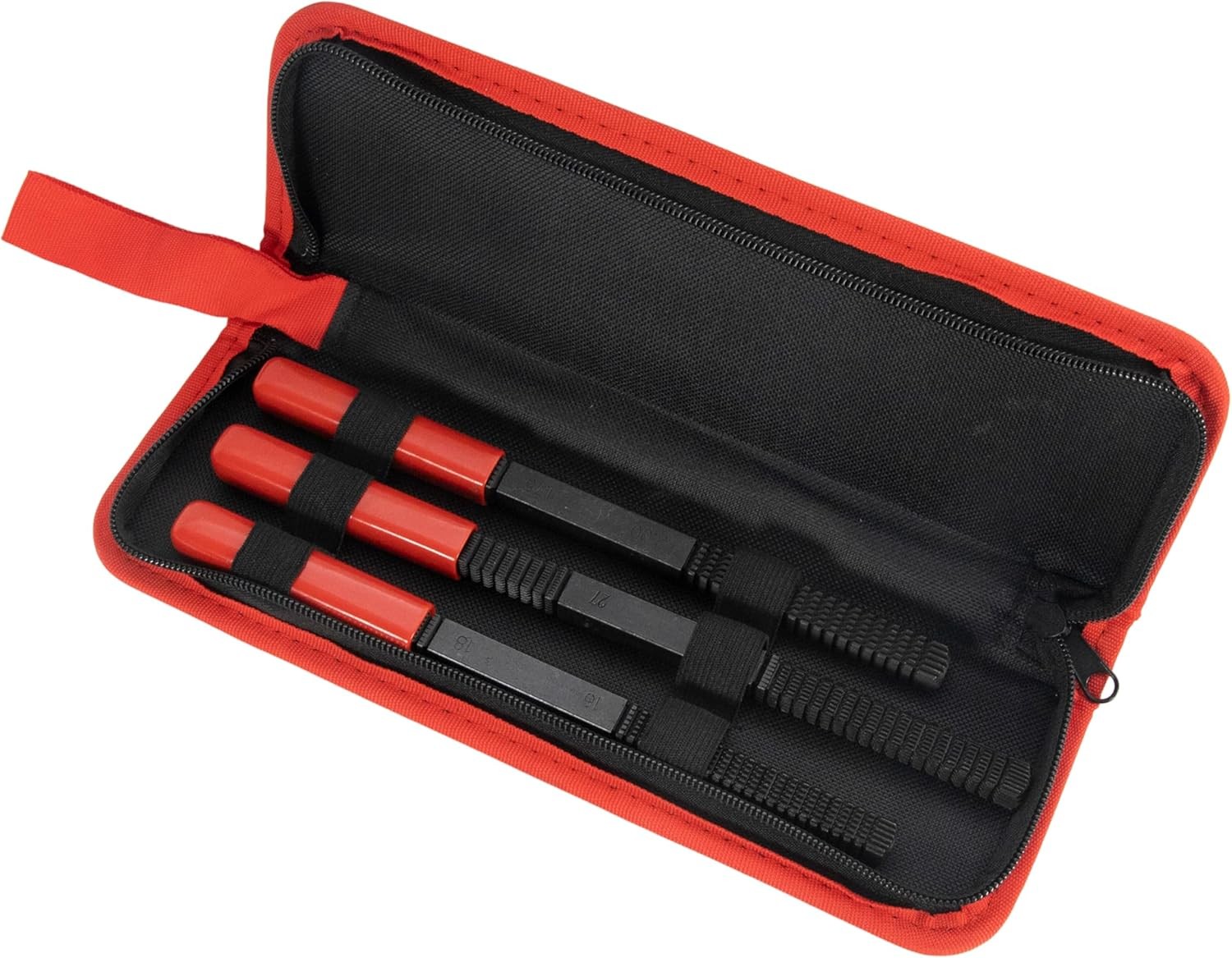 HFS(R) 3PCS Thread Repair File Set High Carbon Steel Thread Restorer SAE&Metric